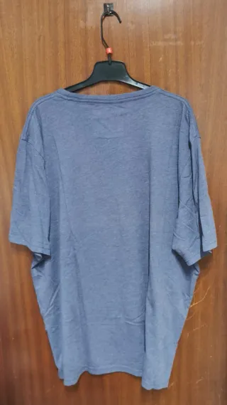 Camiseta Harry Potter Hogwarts Azul Talla X larga