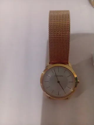 Reloj Guess Plata y Negro, calvin klein