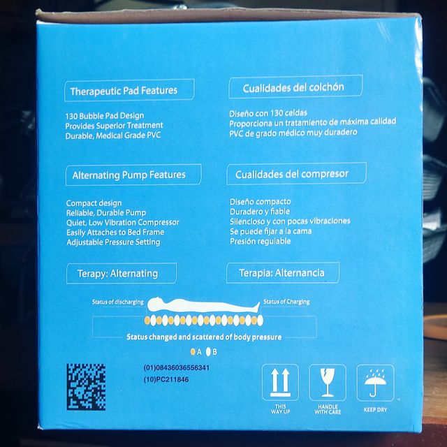 Colchón antiescaras MOBI1