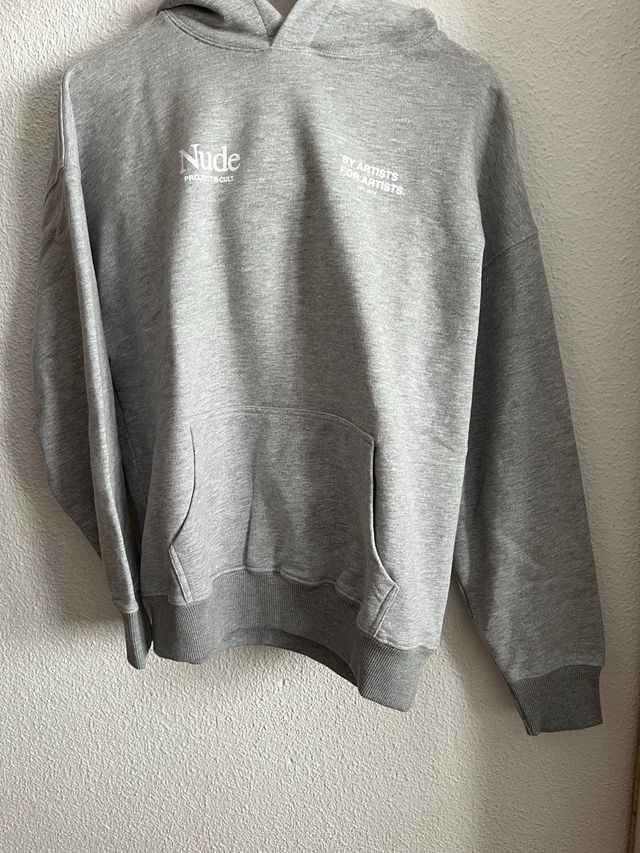 Sudadera Nude Project Gris - Talla S