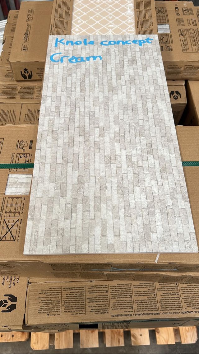 Lote de azulejo rectificado  Knole Concept Crem