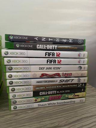 lote juegos Xbox 360