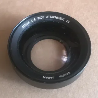 Canon C-8 Wide Attachment 43