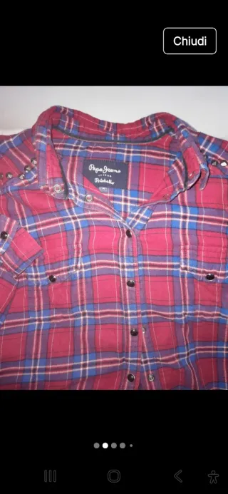 Camicia Pepe Jeans a quadri donna