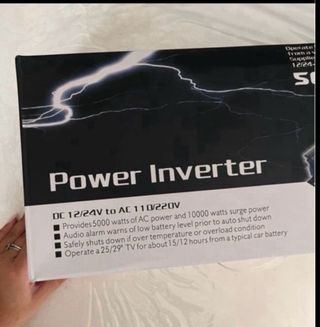 Inverter 5000W 12V-220V Camper/Barca