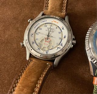 Lote vintage de 2 relojes Seiko