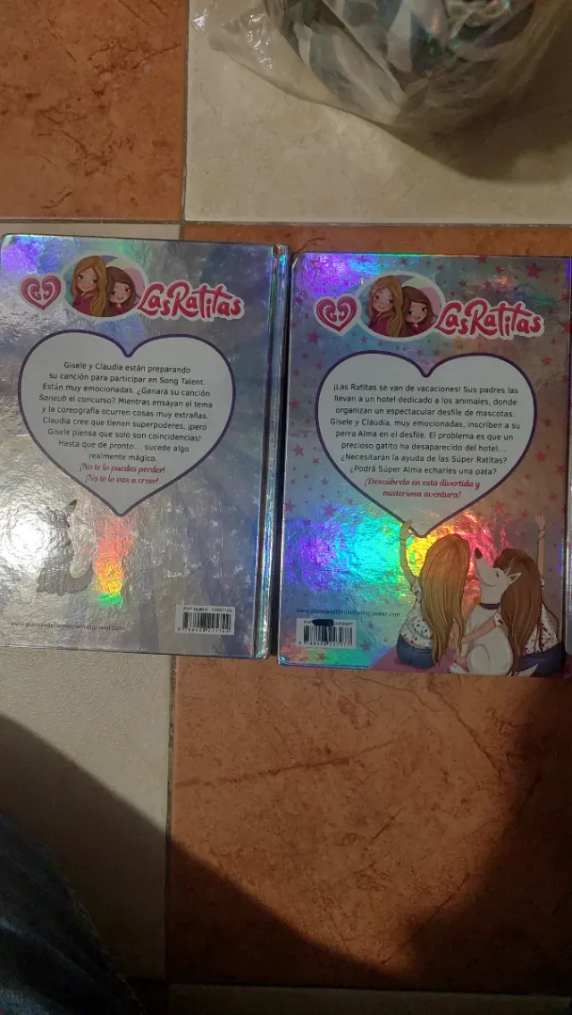 2 libros de las ratitas