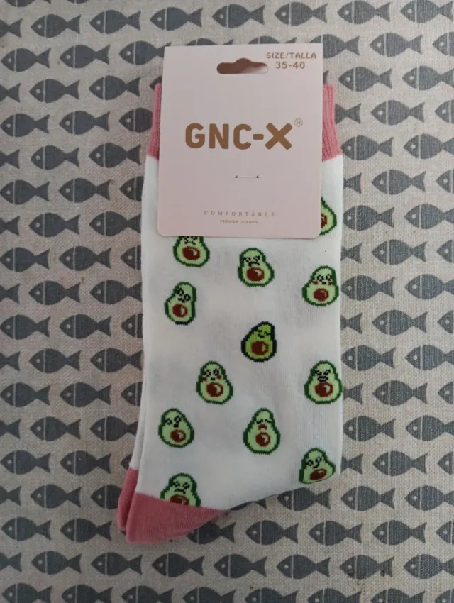 Calcetines GNC-X aguacates talla 35