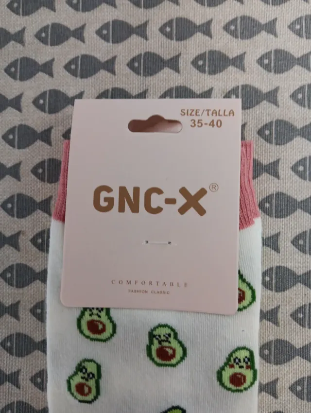 Calcetines GNC-X aguacates talla 35