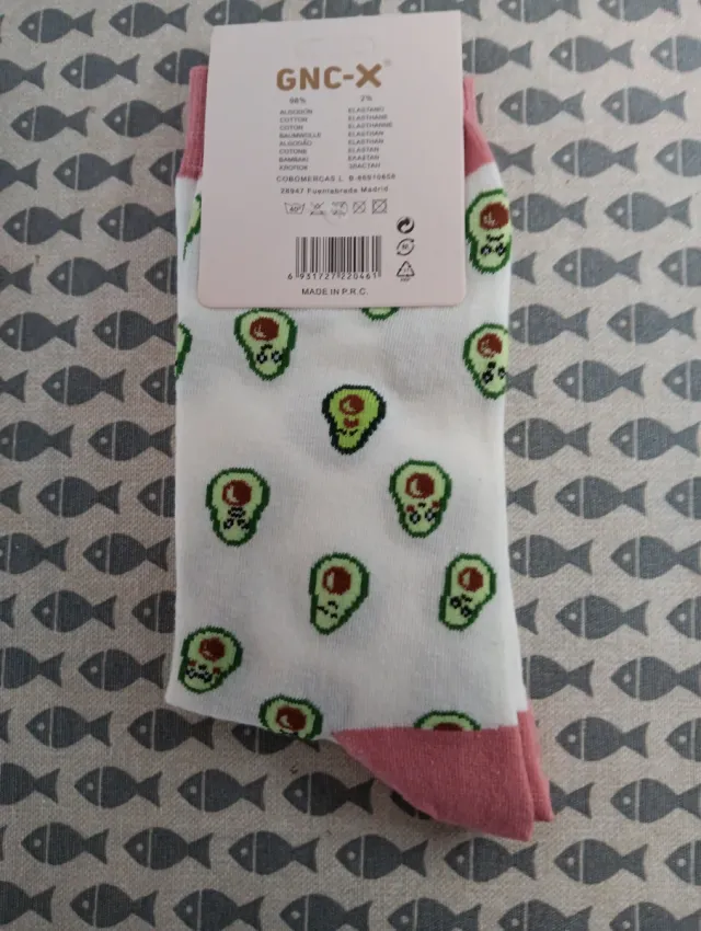 Calcetines GNC-X aguacates talla 35