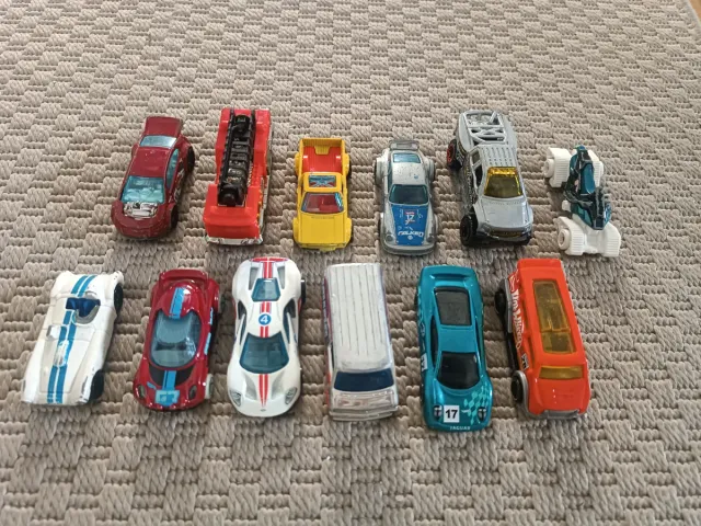 Lote 12 Coches Hot Wheels