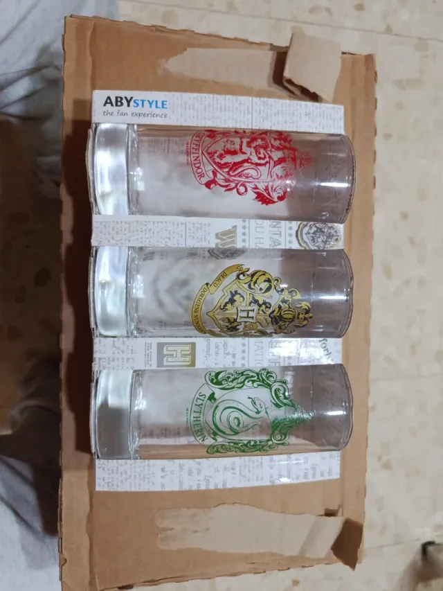 Set 3 Vasos Harry Potter ABYSTYLE