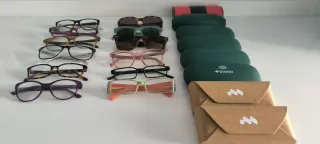 Lote de gafas graduadas Carolina Herrera y ópticas