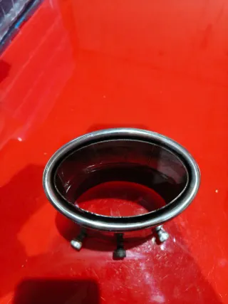 Cola de escape ovalada universal