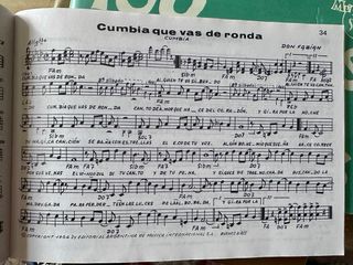 Lote 3 libros partituras: 100 Éxitos