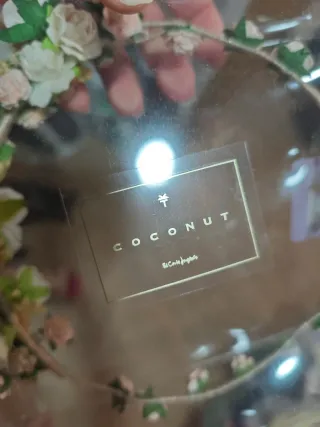 Tocado comunión niña COCONUT flores