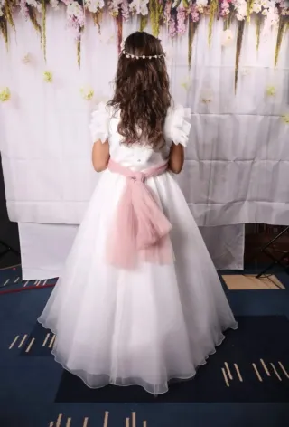 Tocado comunión niña COCONUT flores