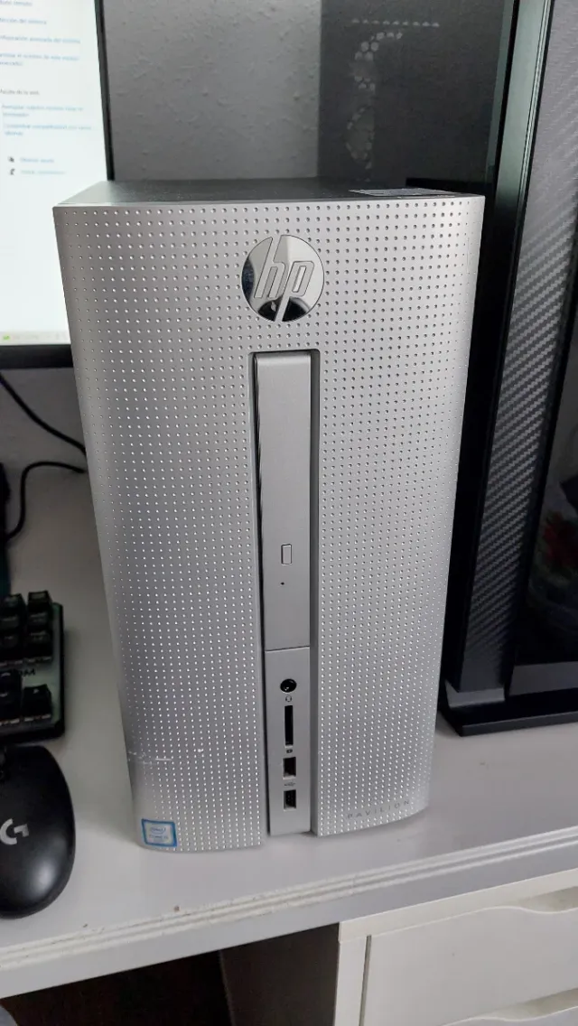 PC Sobremesa HP Pavilion Gris/Plata
