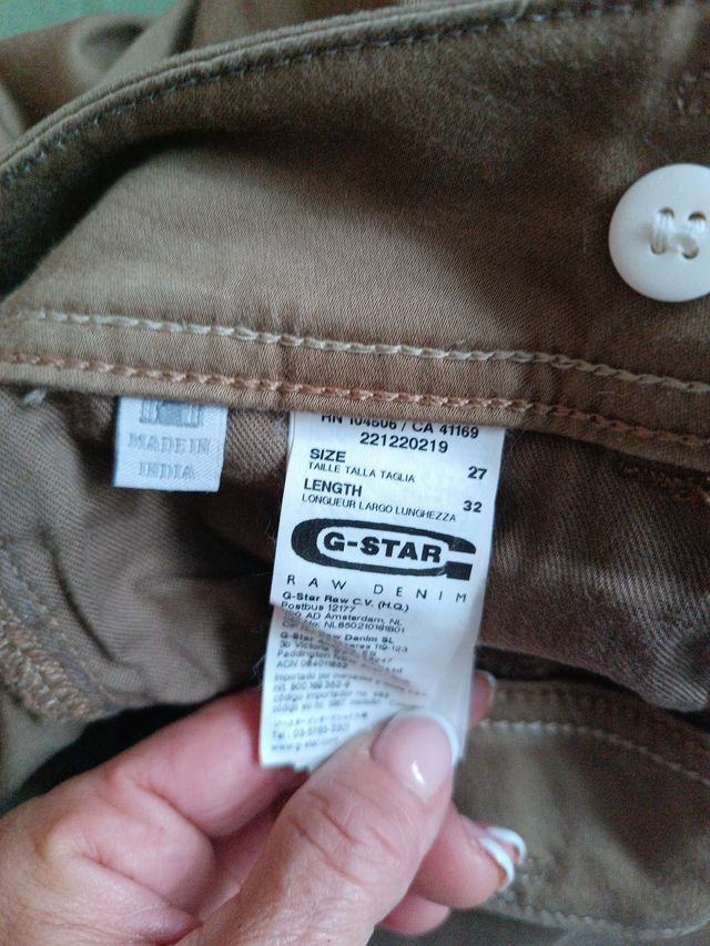 Pantalón G-Star chica, regalo otro pantalón ver fo