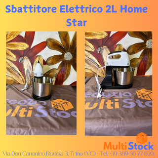 SBATTITORE ELETTRICO HOME STAR 300W 2L