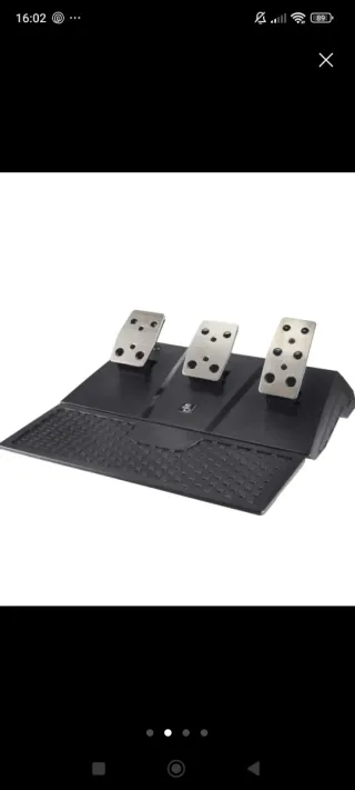 Volante, Pedales y Palanca de Cambios