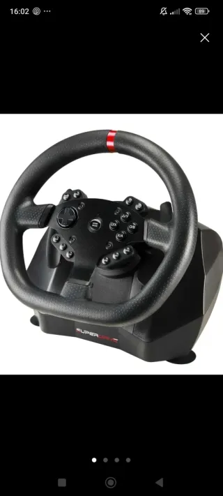 Volante, Pedales y Palanca de Cambios