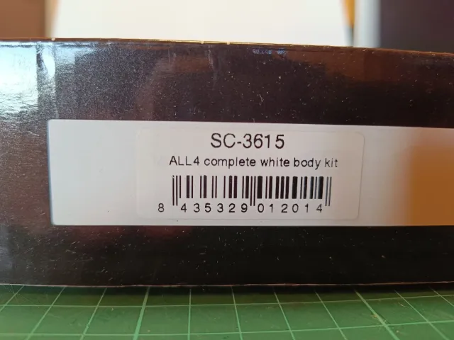 Carrocería Kit Mini All 4 Scaleauto Blanco 1/32