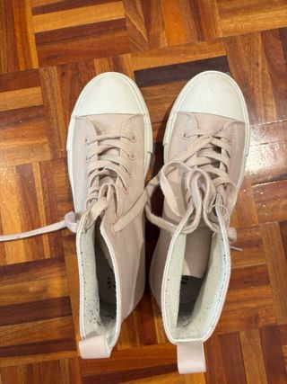 Zapatillas plataforma rosas T-39 Primark