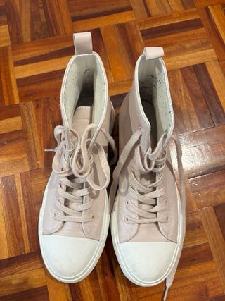 Zapatillas plataforma rosas T-39 Primark