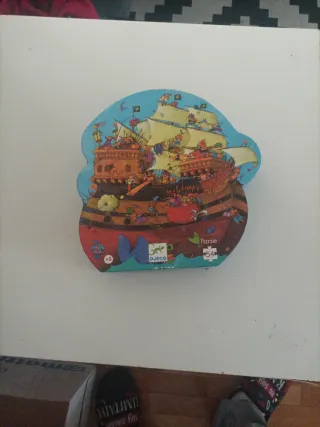 Puzzle Barco Pirata 54 Piezas Djeco