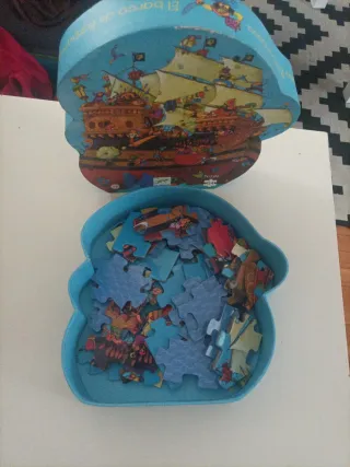 Puzzle Barco Pirata 54 Piezas Djeco