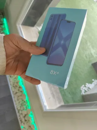 Huawei Honor 8X 128GB 6GB RAM NUOVO Nero + custodia