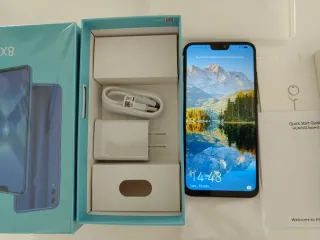 Huawei Honor 8X 128GB 6GB RAM NUOVO Nero + custodia