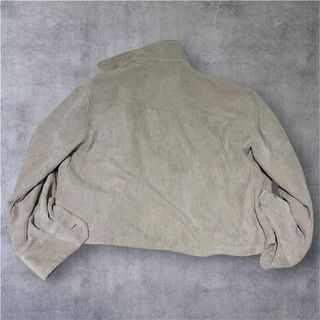 Chaqueta Stradivarius Beige de pana