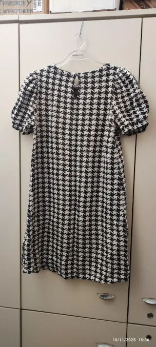 Vestito Zara fantasia pied de poule