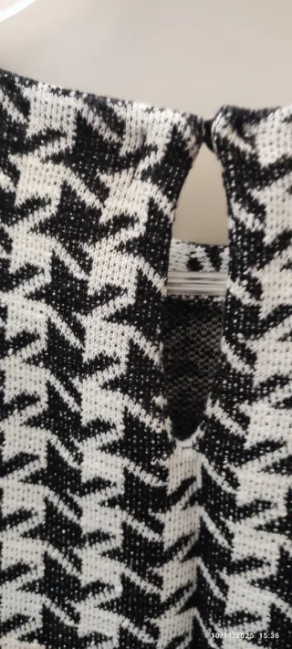 Vestito Zara fantasia pied de poule