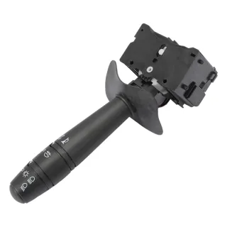 Manete de pisca e luzes