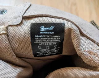 Botas militares tácticas beige talla 40