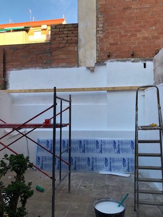 Trabajos de albañilería, pladur y pintura