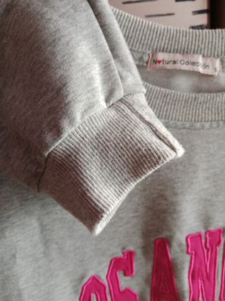 Sudadera Gris Los Ángeles Talla M