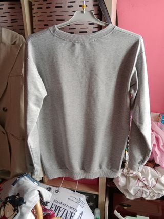 Sudadera Gris Los Ángeles Talla M