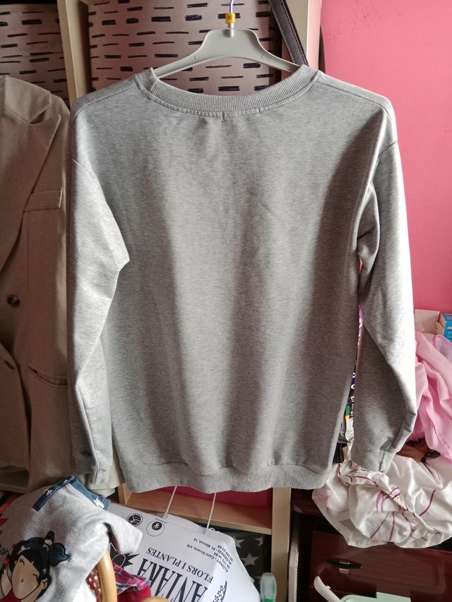 Sudadera Gris Los Ángeles Talla M