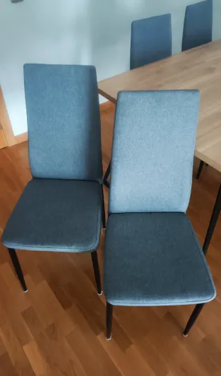 Juego de 4 sillas de comedor