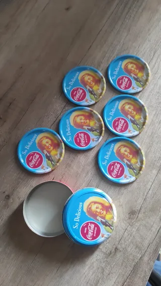 Sottobicchieri Coca Cola con cofanetto