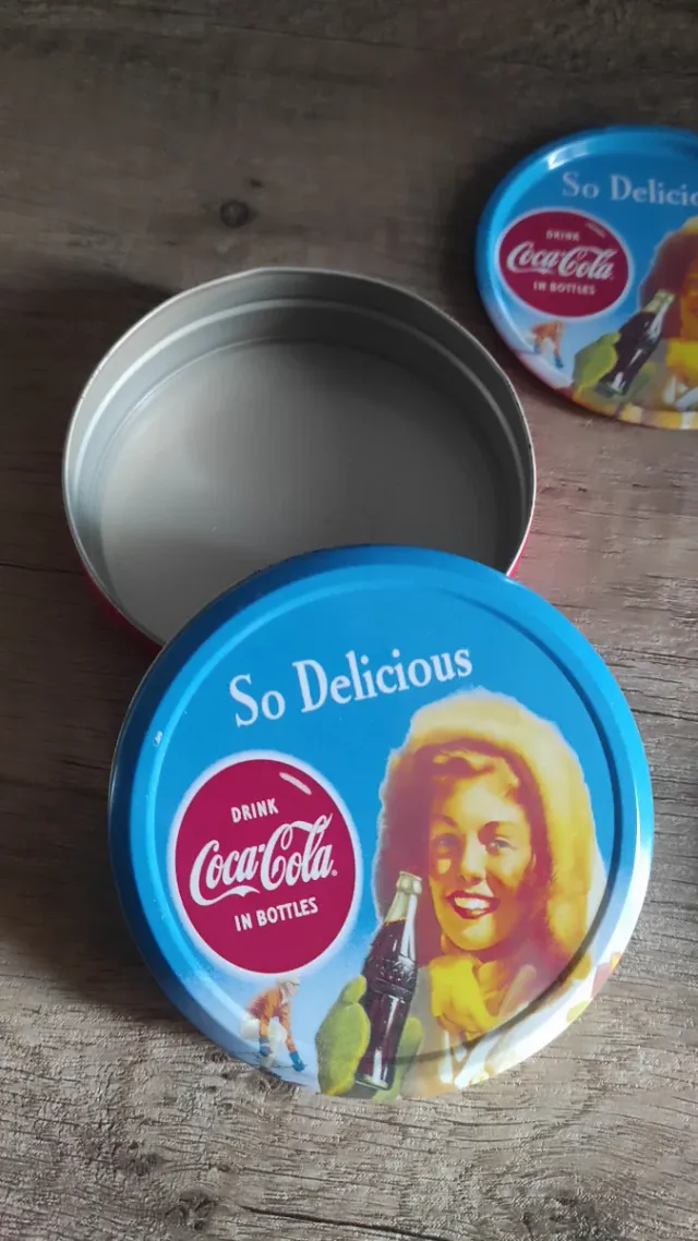 Sottobicchieri Coca Cola con cofanetto