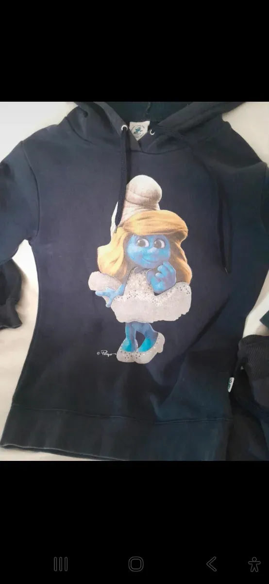 Felpa cotone I Puffi