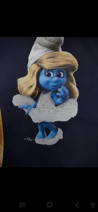 Felpa cotone I Puffi