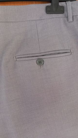 Pantaloni uomo grigio/celeste tg 60d/6