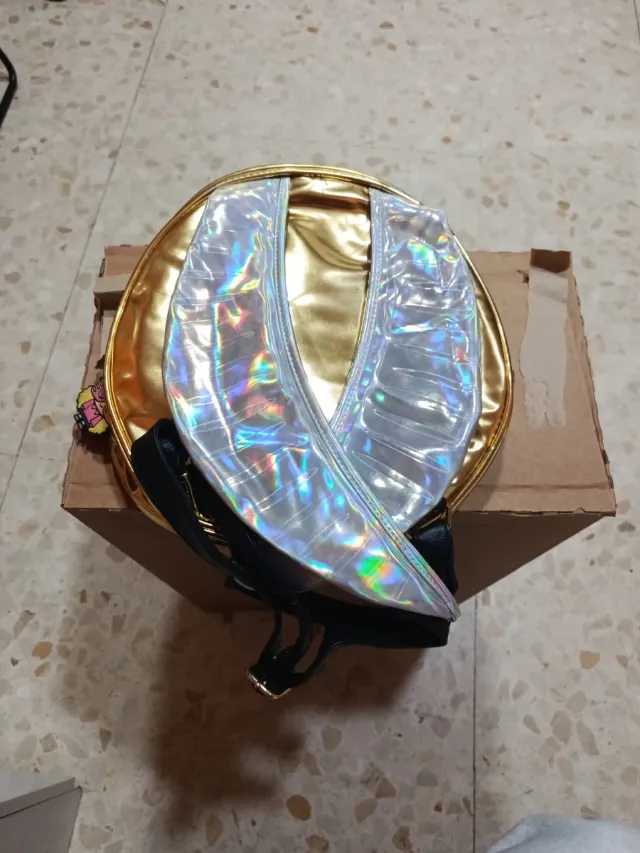 Mochila Harry Potter Dorada y Negra