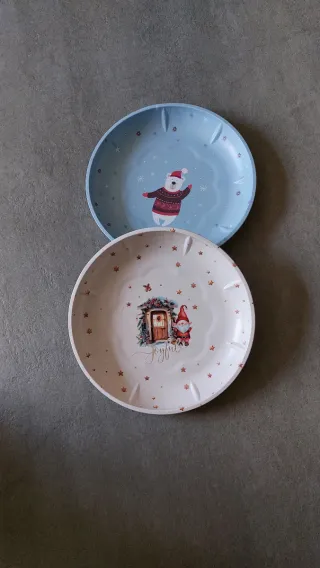 Piatti Tedi natalizi